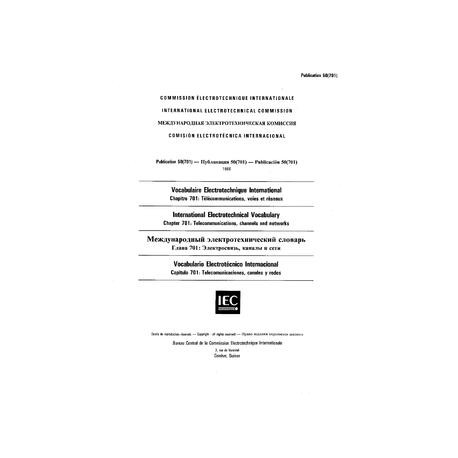 IEC 60050-701 Ed. 1.0 t:1988