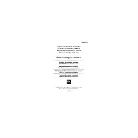 IEC 60050-701 Ed. 1.0 b:1988