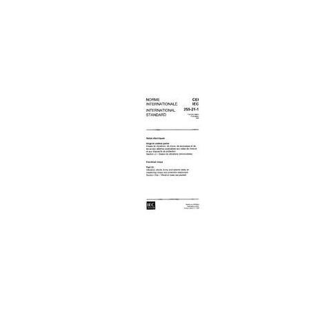 IEC 60255-21-1 Ed. 1.0 b:1988