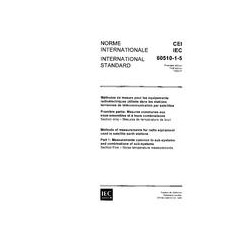 IEC 60510-1-5 Ed. 1.0 b:1988
