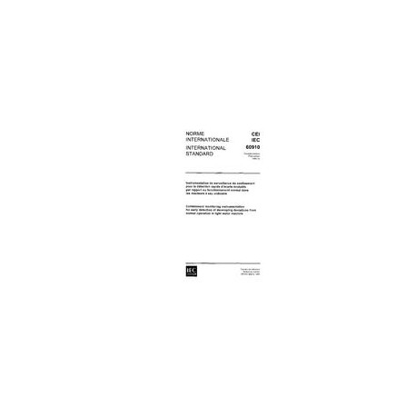 IEC 60910 Ed. 1.0 b:1988