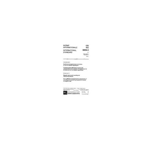 IEC 60094-3 Amd.2 Ed. 1.0 b:1988