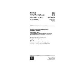 IEC 60574-18 Ed. 1.0 b:1987