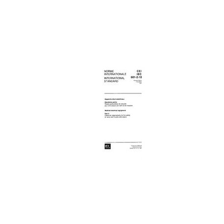 IEC 60601-2-10 Ed. 1.0 b:1987