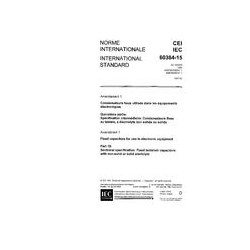 IEC 60384-15 Amd.1 Ed. 1.0 b:1987