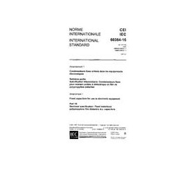 IEC 60384-16 Amd.1 Ed. 1.0 b:1987