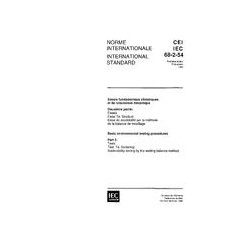IEC 60068-2-54 Ed. 1.0 b:1985