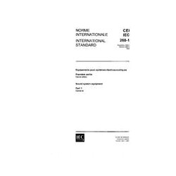 IEC 60268-1 Ed. 2.0 b:1985