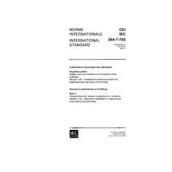 IEC 60364-7-705 Ed. 1.0 b:1984