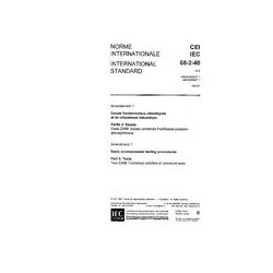 IEC 60068-2-40 Amd.1 Ed. 1.0 b:1983