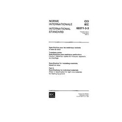 IEC 60371-3-3 Ed. 1.0 b:1983