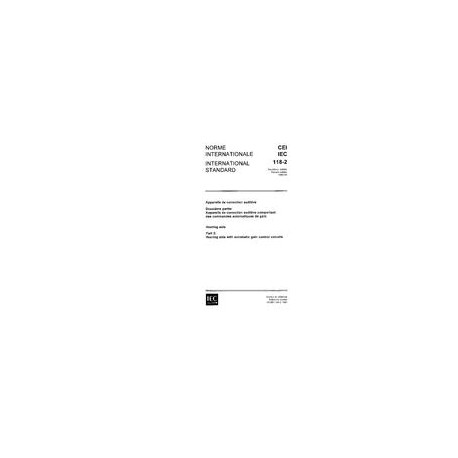 IEC 60118-2 Ed. 2.0 b:1983