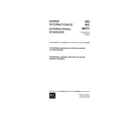 IEC 60777 Ed. 1.0 b:1983