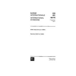 IEC 60775 Ed. 1.0 b:1983
