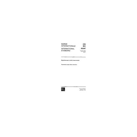 IEC 60347 Ed. 2.0 b:1982
