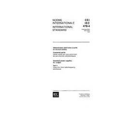 IEC 60478-4 Ed. 1.0 b:1976