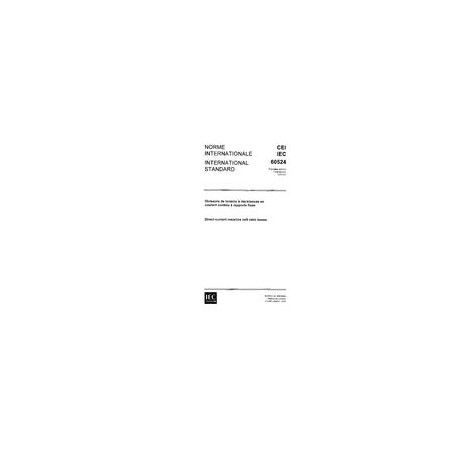 IEC 60524 Ed. 1.0 b:1975