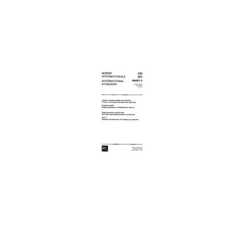 IEC 60457-1 Ed. 1.0 b:1974