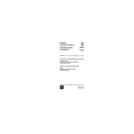 IEC 60130-5 Ed. 1.0 b:1966