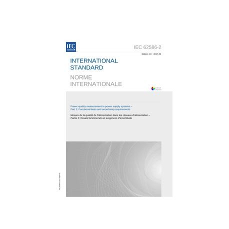 IEC 62586-2 Ed. 2.0 b:2017