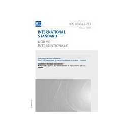 IEC 60364-7-713 Ed. 2.0 b:2013
