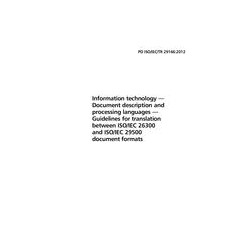 BS PD ISO/IEC TR 29166:2011