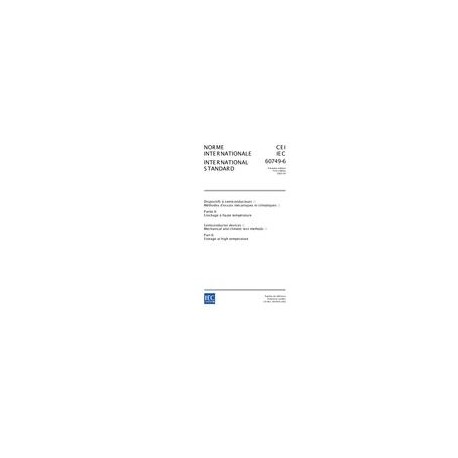 IEC 60749-6 Ed. 1.0 b:2002