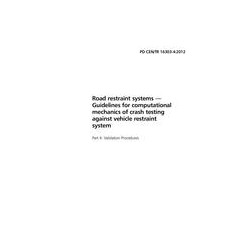 BS PD CEN/TR 16303-4:2012