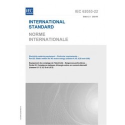 IEC 62053-22 Ed. 2.0 b:2020