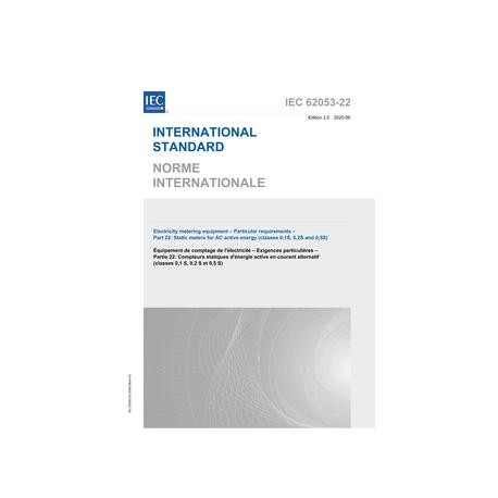 IEC 62053-22 Ed. 2.0 b:2020