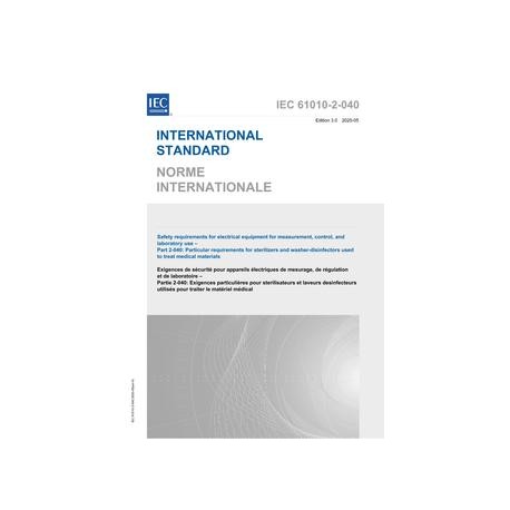 IEC 61010-2-040 Ed. 3.0 b:2020