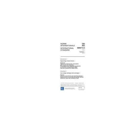 IEC 60947-5-3 Amd.1 Ed. 1.0 b:2005