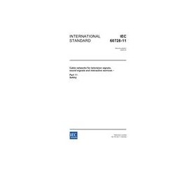 IEC 60728-11 Ed. 2.0 en:2005