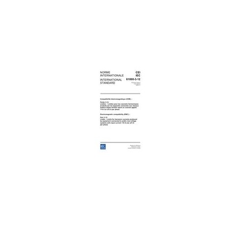 IEC 61000-3-12 Ed. 1.0 b:2004