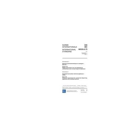 IEC 60335-2-75 Amd.1 Ed. 2.0 b:2004
