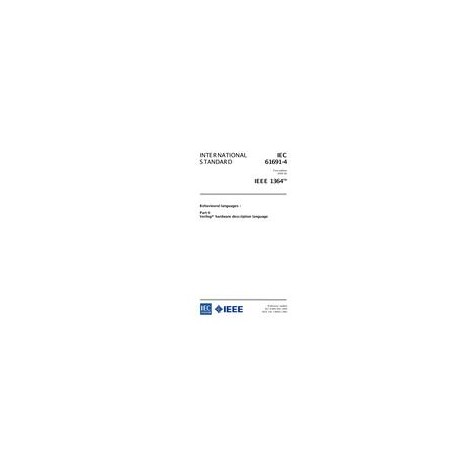 IEC 61691-4 Ed. 1.0 en:2004