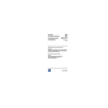IEC 60747-8-4 Ed. 1.0 b:2004
