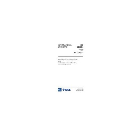 IEC 61523-3 Ed. 1.0 en:2004