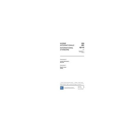 IEC 62115 Amd.1 Ed. 1.0 b:2004