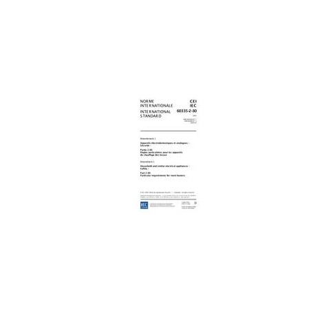 IEC 60335-2-30 Amd.1 Ed. 4.0 b:2004