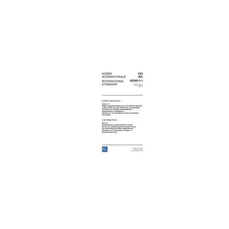 IEC 60269-3-1 Ed. 2.0 b:2004