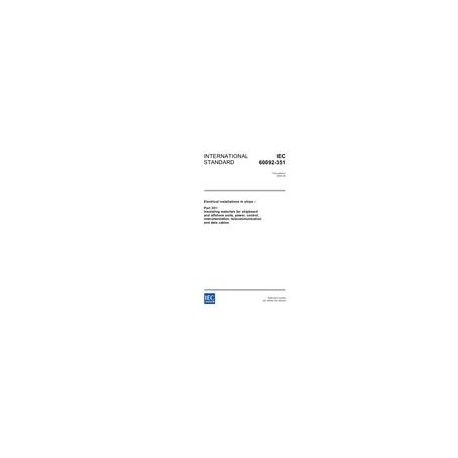 IEC 60092-351 Ed. 3.0 en:2004