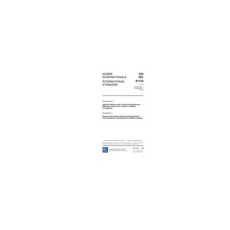 IEC 61125 Amd.1 Ed. 1.0 b:2004