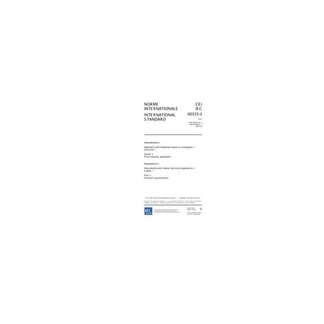 IEC 60335-1 Amd.1 Ed. 4.0 b:2004