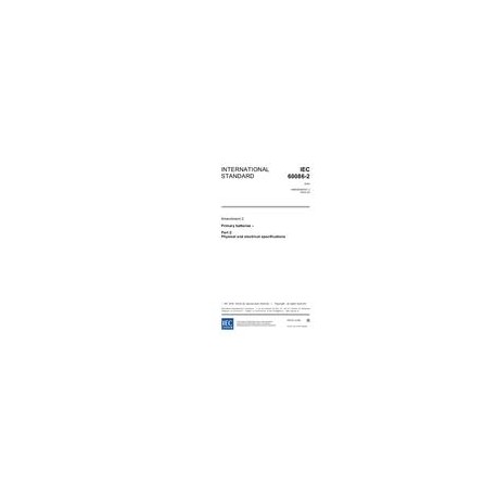 IEC 60086-2 Amd.2 Ed. 10.0 en:2004