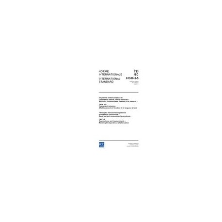 IEC 61300-3-5 Ed. 1.0 b:2004