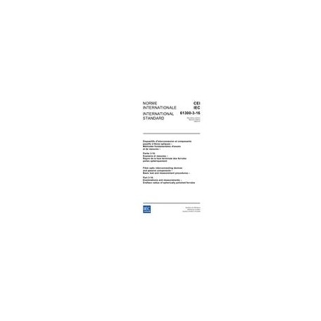 IEC 61300-3-16 Ed. 2.0 b:2004