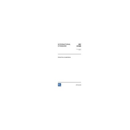 IEC 61920 Ed. 2.0 en:2004