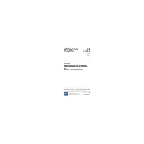IEC 61360-1 Amd.1 Ed. 2.0 en:2003