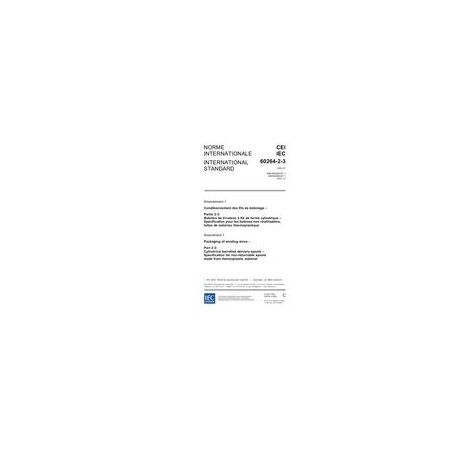 IEC 60264-2-3 Amd.1 Ed. 1.0 b:2003